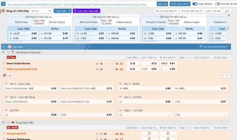 Hướng Dẫn Tìm Hiểu Cá Cược Bóng Rổ Moto88 Chi Tiết Cho Người Mới 2 Giao diện cá cược bóng rổ Moto88