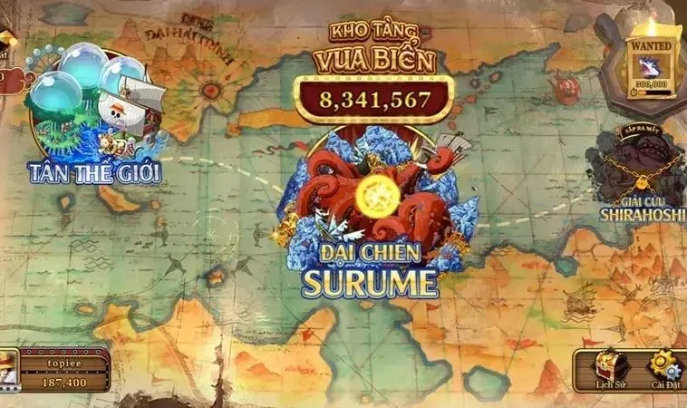 Hướng Dẫn Chơi Bắn Cá Đại Hải Trình Moto88 Cho Người Mới Bắt Đầu 2 Các khu vực phòng chơi trong game Bắn Cá Đại Hải Trình Moto88