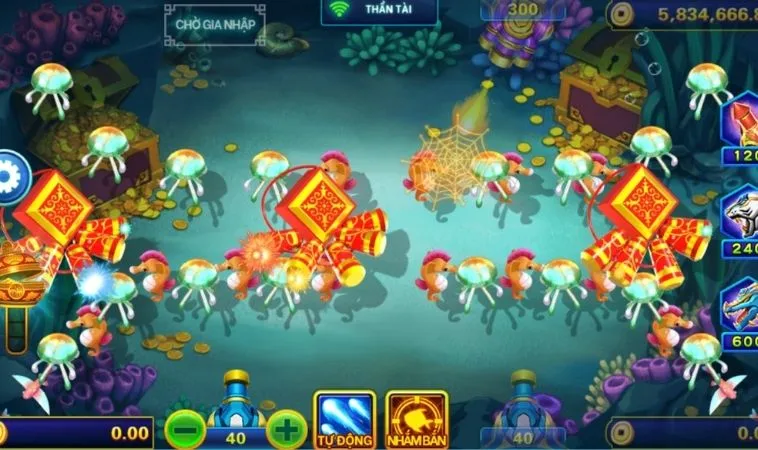 Hướng Dẫn Chi Tiết Cách Chơi Bắn Cá Thần Tài Tại Moto88 Trúng Lớn 2 Hệ thống vũ khí trong game Bắn Cá Thần Tài tại Moto88