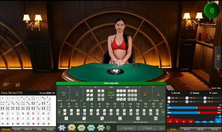 Cách Chơi Tài Xỉu Moto88 Theo Xác Suất Và Hạn Chế Rủi Ro Thua Lỗ 2 Bàn cược Tài Xỉu Moto88