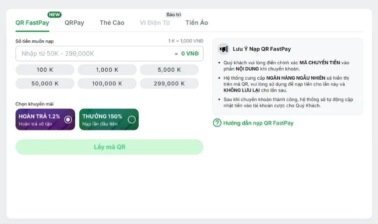 Nạp Tiền Moto88 Đa Dạng Phương Thức An Toàn Tuyệt Đối 2025 2 Hướng dẫn nạp tiền Moto88 với đa dạng các phương thức