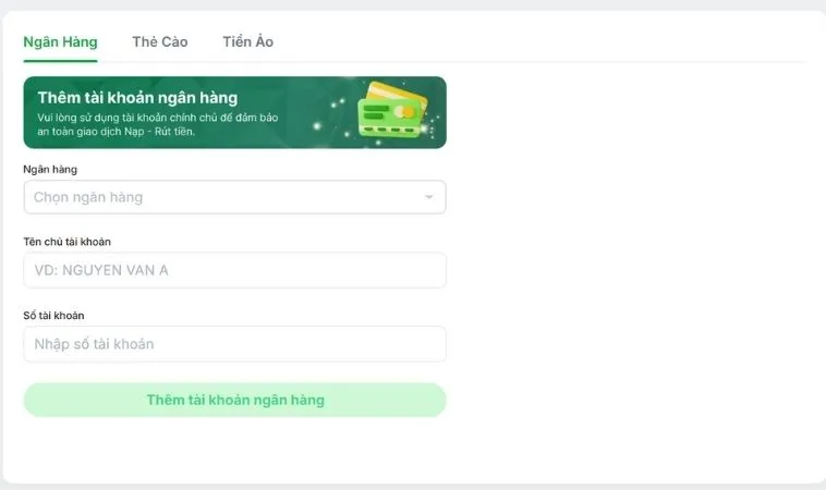 Bí Quyết Rút Tiền Moto88 Nhanh Chóng Về Tài Khoản Chỉ Ba Phút 2 Giao diện rút tiền Moto88
